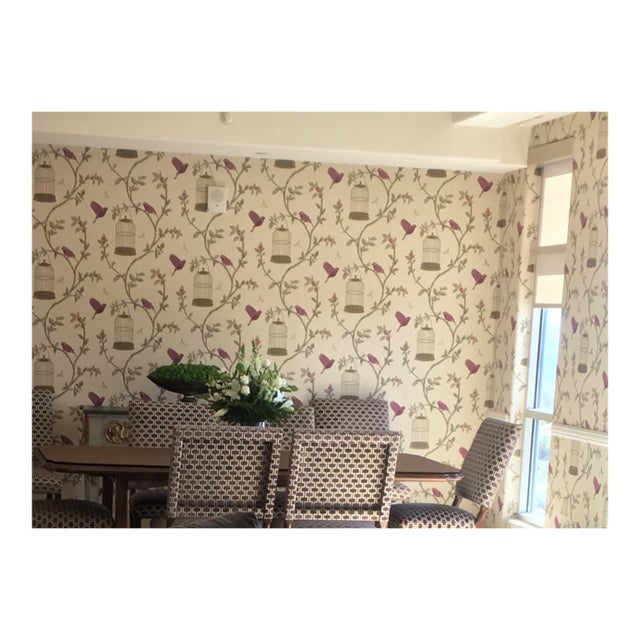 Nina Campbell Birdcage Walk Wallpaper For Sale