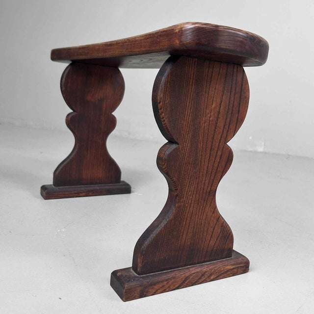 Shōwa Wooden Kyosoku Armrest, Japan, 1960s For Sale - Image 13 of 14