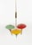 Gold Mid-Century Chandelier in Enamel Metal and Brass in the style of Stilnovo, Italy, 1950s For Sale - Image 8 of 17