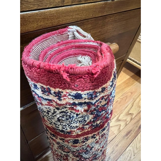 Silk Prayer Mat 2.17' X 3.83' For Sale - Image 12 of 12