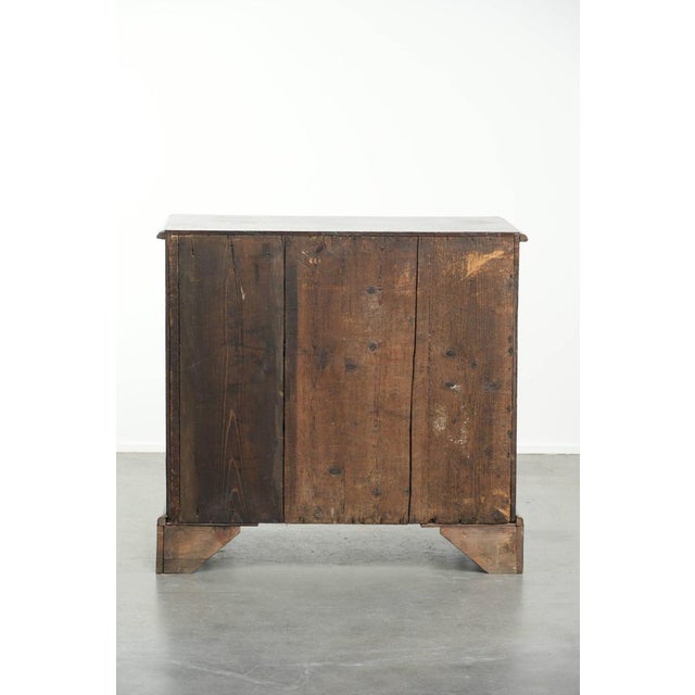Antique English Oak Chest of Drawers, 1700s For Sale - Image 5 of 14