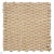 Copper Abaca Natural Premium Braid and Style Fiber Rugs 2x2Ft. For Sale - Image 8 of 12