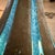 Blue Italian Striped Ceramic Pendant Chandeliers Rimini Blue Bitossi Era For Sale - Image 8 of 18