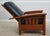 Stickley Mission Oak Morris Chair & Ottoman For Sale - Image 11 of 18