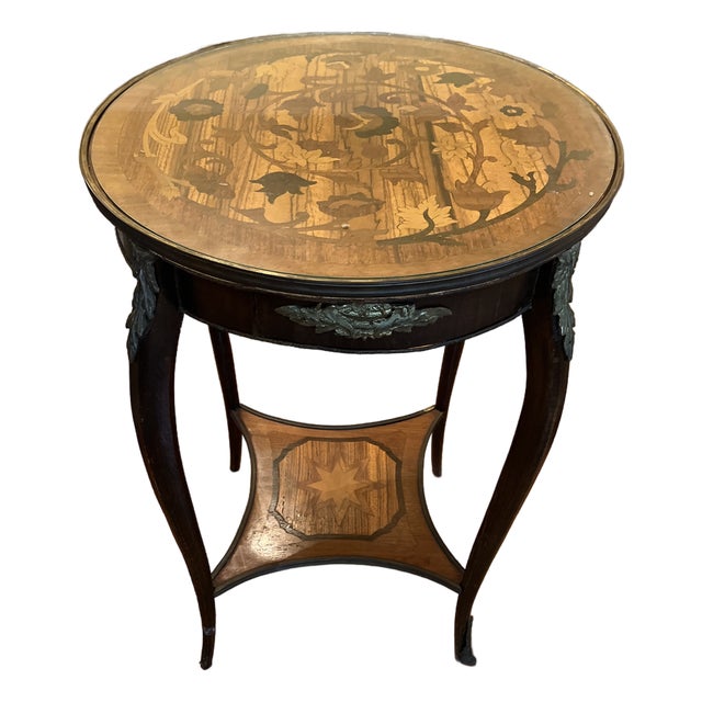 Late 19th Century Louis XV Style Accent Table For Sale