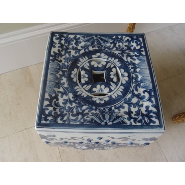 Chinese Vintage Chinese Garden Seat For Sale - Image 3 of 9