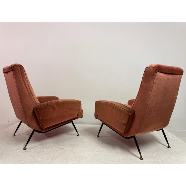 Italian Armchairs, 1960s, Set of 2 For Sale - Image 6 of 17