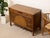 Vintage Art Deco Waterfall Dresser With Decorative Inlay and Ring Pulls For Sale - Image 4 of 12