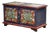 Folk Art Bridal Chest, 1883 For Sale