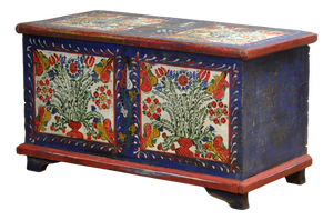 Folk Art Bridal Chest, 1883