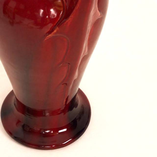 Art Nouveau Ceramic Vases with Oxblood Glaze, France, 1900, Set of 2 For Sale - Image 10 of 12