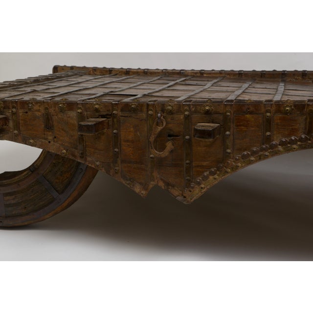 19th Cen Camel Cart Coffee Table For Sale - Image 9 of 9