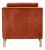 Terra Cotta Greta Chair, Rust Velvet For Sale - Image 8 of 13