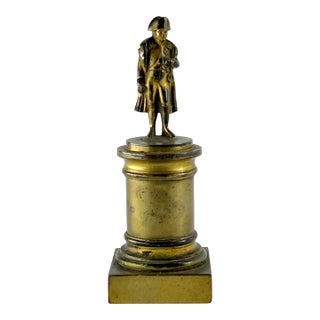 Small 19th-Century French Grand Tour Bronze Statuette of Napoleon Bonaparte For Sale
