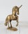 Mid-Century Modern Vintage Brass Unicorn Figure For Sale - Image 3 of 10