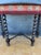 Metal Baroque Spanish Demilune Console Table with Twisted Legs, 1920s For Sale - Image 7 of 8