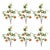 Rustic Orange Fruit Foliage Branch (Set of 6) For Sale - Image 3 of 3