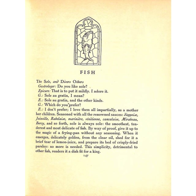 White "The Happy Glutton an Essay on Cooking" 1931 Laubreaux, Alin For Sale - Image 8 of 10