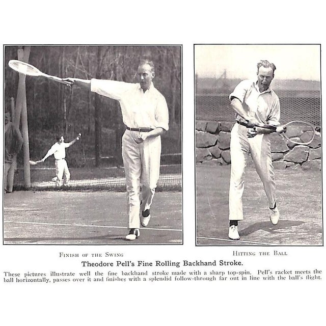 "Methods and Players of Modern Lawn Tennis" 1915 Paret, J. Parmly For Sale - Image 11 of 12