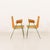 Chartreuse Boomerang Chair attributed to Carlo De Carli, Italy, 1950s, Set of 2 For Sale - Image 8 of 16