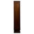 Early 20th Century Antique English Edwardian Oak Display Cabinet For Sale - Image 6 of 11