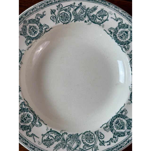 Longwy Iron Land Service, 1890, Set of 60 For Sale - Image 16 of 18