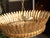 Mid-Century Modern Vintage Spanish Gilt Metal Crown Chandelier with Frosted Glass and Leaf Motifs For Sale - Image 3 of 12