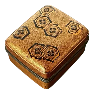 Antique Japanese Christie's Lacquered Kobako Incense Box