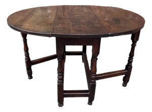 19th Century English Gate Leg Table