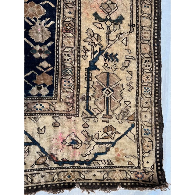 Traditional 1900s Antique Karabagh Rug For Sale - Image 3 of 5