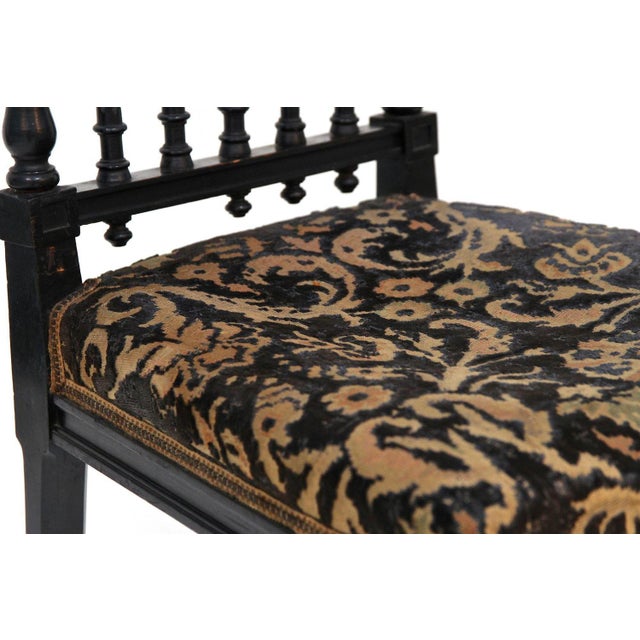 Set of Black Side Chairs, 1870 For Sale - Image 18 of 18