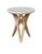 2010s Limestone Top X Base Table For Sale - Image 5 of 5