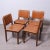 Brown Vintage Leather Chairs, 1970s, Set of 4 For Sale - Image 8 of 18