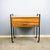 Mid-Century Modern Rolling Sewing Box in Walnut on Tubular Steel Legs, 1960s For Sale - Image 10 of 10