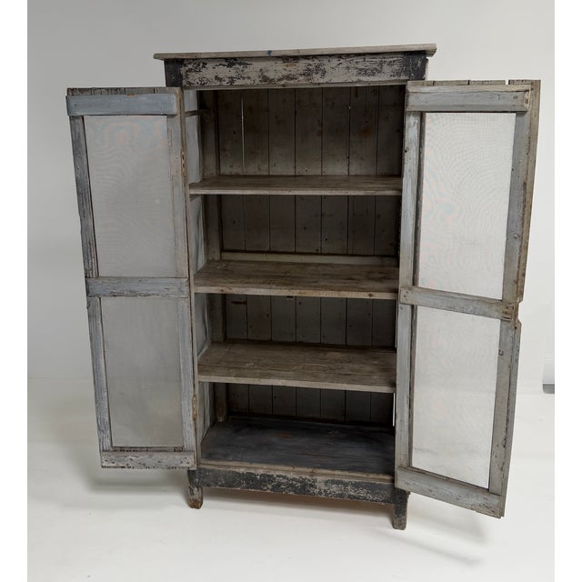 Late 19th Century French Provincial Garde Manger, For Sale - Image 4 of 13