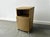 Wood Vintage Two‑Tier Bedside Table in Woven Rattan, 1960s For Sale - Image 7 of 7