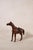 English Vintage 1960s Leather Horse Equestrian Model For Sale - Image 3 of 4