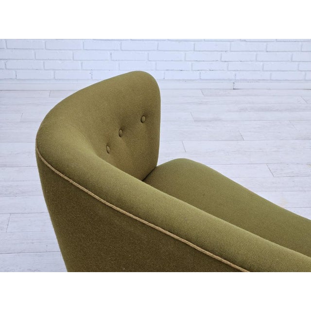 Danish 2 Seater Sofa in Oak, 1960s For Sale - Image 13 of 17