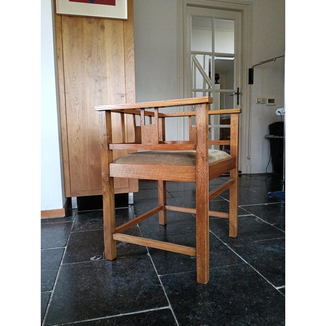 Brown Vintage Side Chair by Hans Vollmer, 1890s For Sale - Image 8 of 18