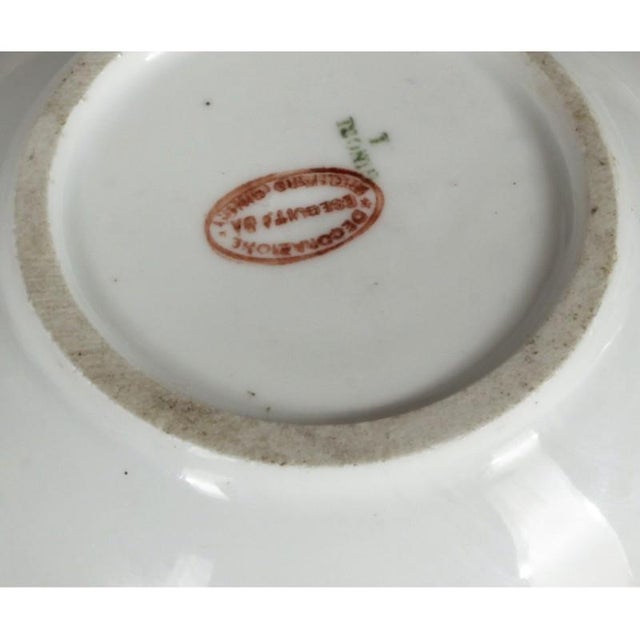 Italian Ceramic Coffee Service Set from Ginory, 1920s, Set of 12 For Sale - Image 4 of 8