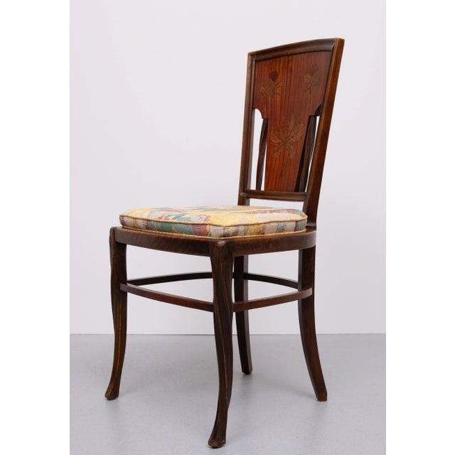 Art Nouveau Side Chair by Louis Majorelle, 1900s For Sale - Image 11 of 11