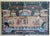 1940s Mid-Century (WWII Era) Custom Hand-Painted Silk Depicting Royal Rajasthan Palace Celebration For Sale - Image 9 of 9