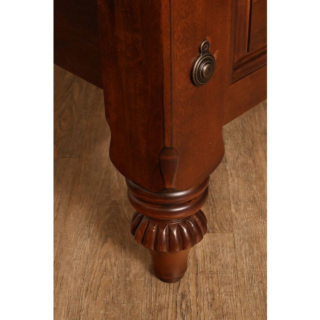 Brown Kincaid Tall Four Poster King Bed Frame For Sale - Image 8 of 18