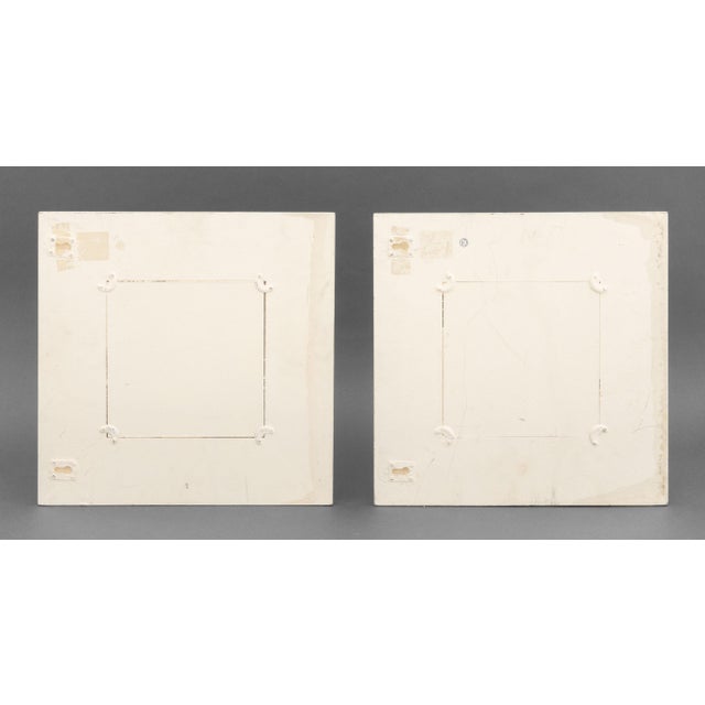 Late 20th Century Modern Capiz Shell Framed Mirrors, Pair For Sale - Image 5 of 5