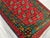 Red and Turquoise Turkmen Tribal Wool Runner Rug, 2'9" X 15'9" For Sale - Image 9 of 13
