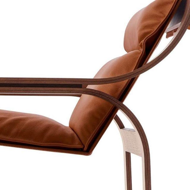 Wood Woodline Armchair by Marco Zanuso for Cassina For Sale - Image 7 of 11
