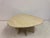 Vintage Italian Pear Shaped Travertine Coffee Table, 1980s For Sale - Image 12 of 17