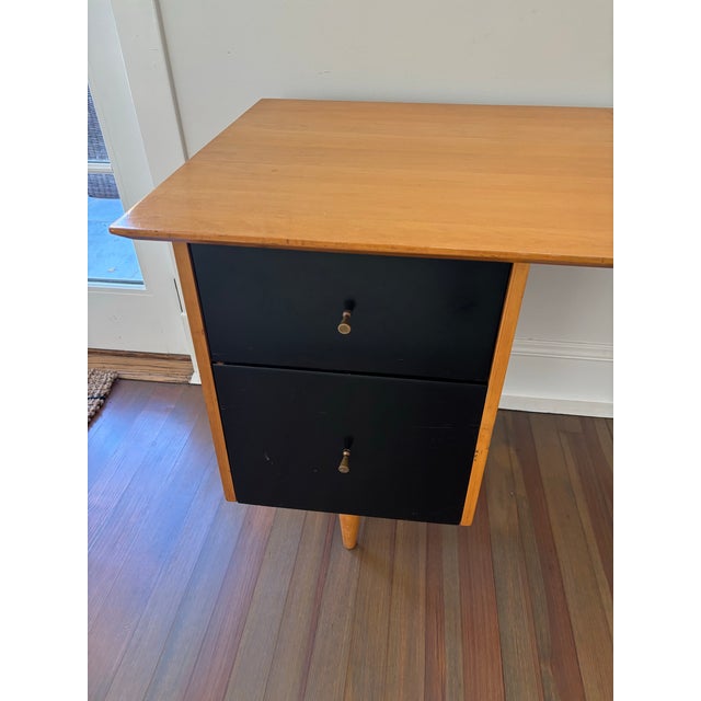 1950s Mid Century Modern Desk For Sale - Image 5 of 10