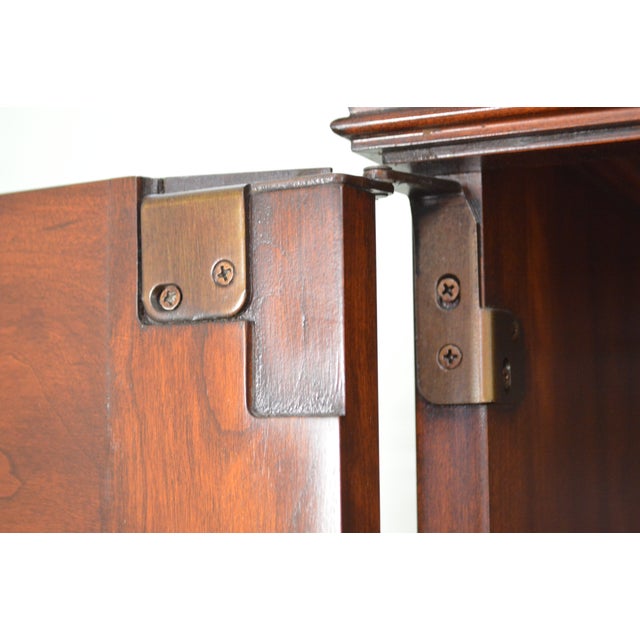 Henkel Harris Solid Cherry Large Media Armoire Chairish