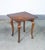 Console table with folding top, in inlaid wood. 19th century period 19th century materials inlaid wood, partly solid and...